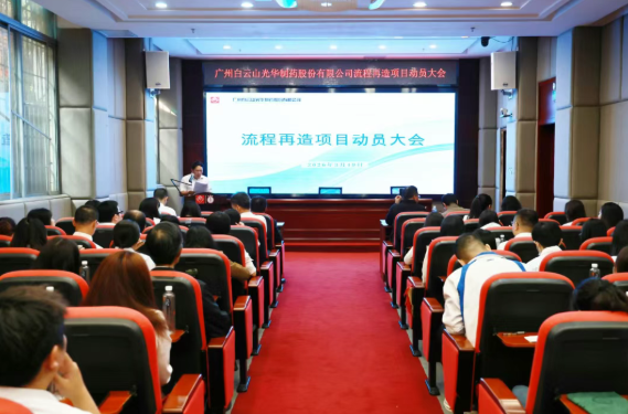 白云山腾博会官网制药召开流程再造项目发动大会