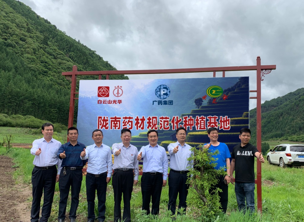 药材好，，，，药才好 ——白云山小柴胡颗粒北柴胡规范化莳植基地正式揭牌！