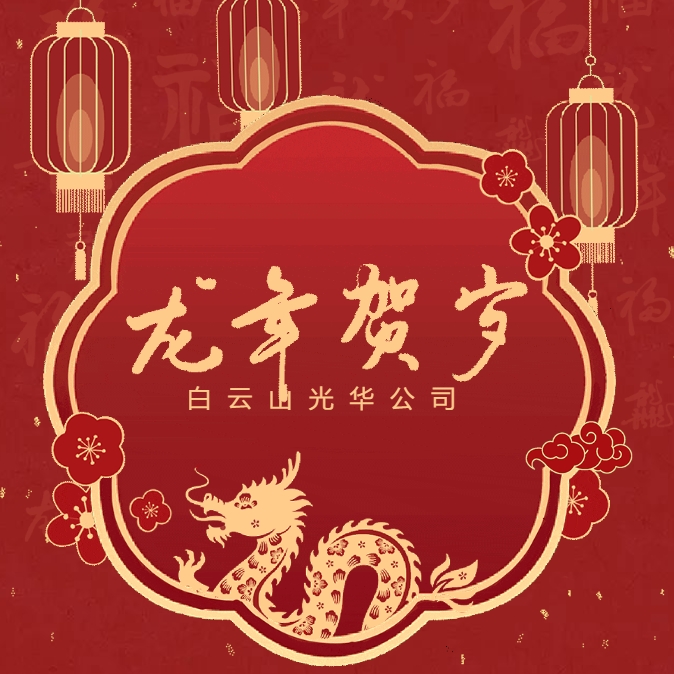 金龙贺岁丨白云山腾博会官网公司给您贺年啦！
